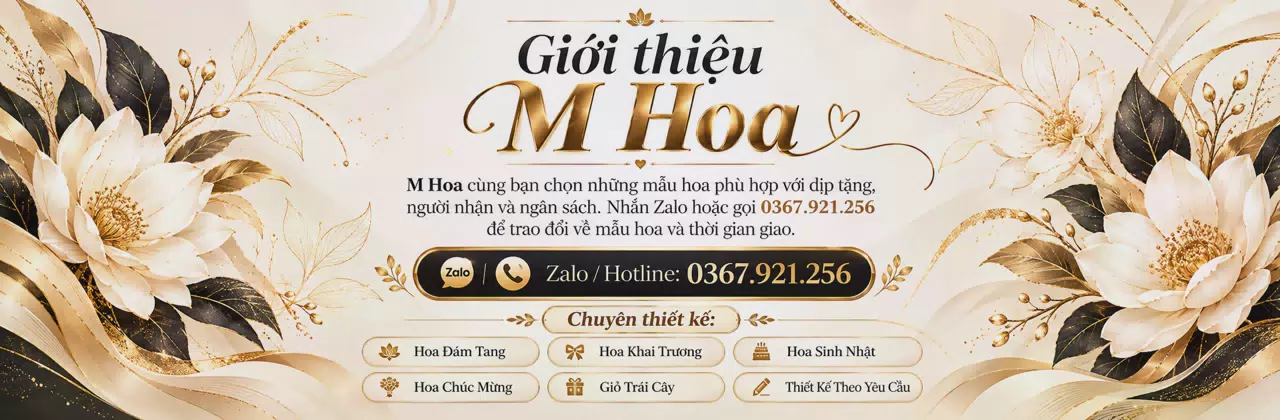 Ảnh bìa Shop hoa tươi Xã Núi Cấm An Giang - Từ lời nhắn đến món hoa vừa ý